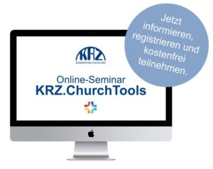 KRZ-SWD Online-Seminare zu KRZ.ChurchTools